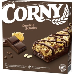 Corny, CORNY Classic Riegel Dunkle Schoko, 150 g