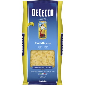 De Cecco, De Cecco Farfalle No 93 500G