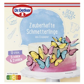 Dr.Oetker, Dr.Oetker Zauberhafte Schmetterlinge 12ST