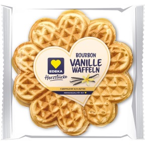 EDEKA, EDEKA Bourbon-Vanille Waffeln 3ST 165G