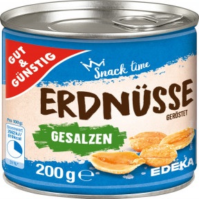 Gut & Günstig, Gut & Günstig Erdnüsse geröstet & gesalzen 200G