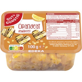 Gut & Günstig, Gut & Günstig Orangeat 100G