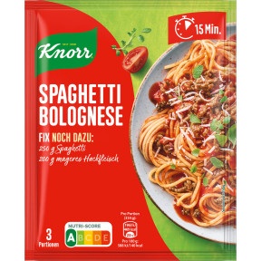 Knorr, Knorr Fix Spaghetti Bolognese 40G