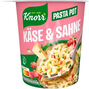 Knorr, Knorr Pasta Pot Käse & Sahne 63G