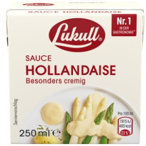 Lukull, Lukull Sauce Hollandaise 250ML