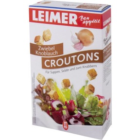 Leimer, Leimer Croutons mit Zwiebel/Knoblauch 100G