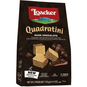 Loacker, Loacker Quadratini Dark Chocolate 125G