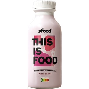 YFood, yfood Trinkmahlzeit Fresh Berry 0,5L