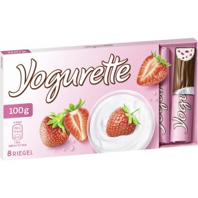 Ferrero, Ferrero Yogurette Erdbeere 8ST 100G