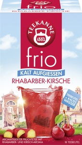 Teekanne, Teekanne Frio Rhabarber-Kirsche 18ST 45G