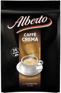 ALBERTO, ALBERTO Pads Cafe Crema Megapack 5 x 36 Stück