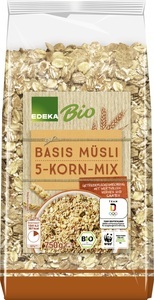 EDEKA, EDEKA Bio Basis Müsli 5-Korn-Mix 750G, EDEKA Bio Basis Müsli 5-Korn-Mix 750G