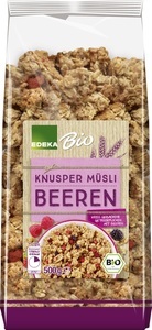 EDEKA, EDEKA Bio Knusper Beeren Müsli 500G, 