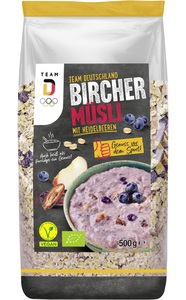 EDEKA, Edeka Bio Team Deutschland Bircher Müsli mit Heidelbeeren 500G