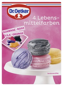 Dr.Oetker, Dr.Oetker Lebensmittelfarben 4ST 80G
