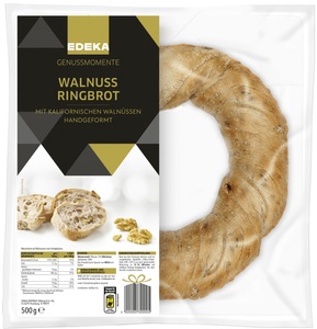 EDEKA Genussmomente, EDEKA Genussmomente Walnuss Ringbrot 500G