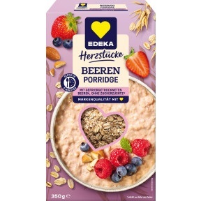 EDEKA, EDEKA Haferhimmel Porridge Beeren 350G