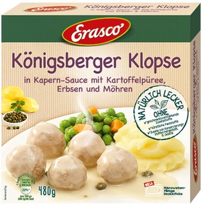 Erasco, Erasco Königsberger Klopse 480G