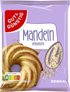 Gut & Günstig, Gut & Günstig Mandeln gemahlen 200G, Gut & Günstig Mandeln gemahlen 200G