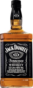 Jack Daniel´s, Jack Daniel's Tennessee Whisky 3L, Jack Daniel's Tennessee Whisky 3L