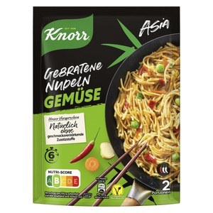Knorr, Knorr Asia Gebratene Nudeln Gemüse 125G, Knorr Asia Gebratene Nudeln Gemüse 125G