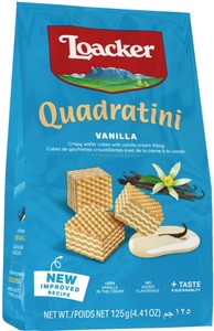 Loacker, Loacker Quadratini Vanilla 125G