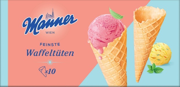 Manner, Manner Waffeltüten 125G