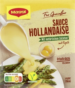 Maggi, Maggi Für Genießer Sauce Hollandaise ergibt 250 ml, Maggi Für Genießer Sauce Hollandaise ergibt 250ML