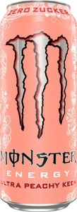 Monster, Monster Energydrink Ultra Peachy Keen 0,5L