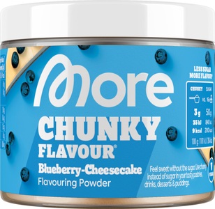 More Chunky, More Chunky Blueberry Cheesecake Flavouring Powder vegan 90G