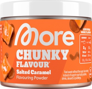 More Chunky, More Chunky Salted Caramel Flavouring Powder vegan 90G