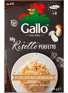 Gallo, Gallo My Risotto Perfetto Funghi Porcini 175G