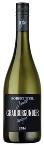 Robert Weil Junior, Robert Weil Junior Grauburgunder Unique trocken 2018 0,75 ltr, Robert Weil Junior Grauburgunder Unique trocken 0,75L