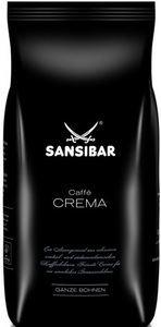 SANSIBAR Caffè Crema 6 x 1000 g ganze Bohne Sparpack