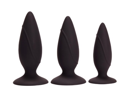 Pornhub, Pornhub - 3 Analplugs im Set, Pornhub Anal Training Kit