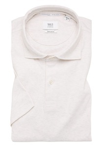 ETERNA Mode GmbH, REGULAR FIT Jersey Shirt in off-white unifarben, Eterna Poloshirt »REGULAR FIT«