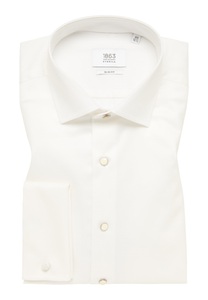 ETERNA Mode GmbH, ETERNA unifarbenes Gentle Shirt SLIM FIT, SLIM FIT Luxury Shirt in champagner unifarben