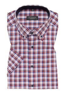 ETERNA Mode GmbH, ETERNA kariertes Twill-Kurzarmhemd COMFORT FIT, Eterna Kurzarmhemd »COMFORT FIT«