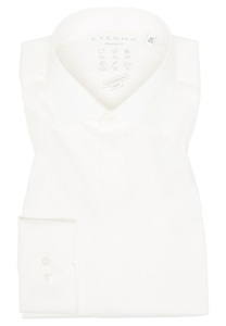 ETERNA Mode GmbH, MODERN FIT Performance Shirt in ecru unifarben, 