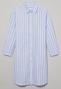 Eterna, ETERNA DREIVIERTELARM BLUSE MODERN CLASSIC LEINEN-MISCHUNG, 