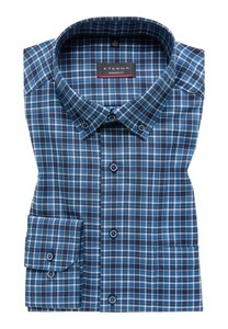 ETERNA Mode GmbH, ETERNA kariertes Twill Hemd MODERN FIT, 