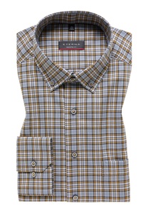 ETERNA Mode GmbH, ETERNA kariertes Twill Hemd MODERN FIT, 