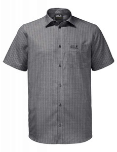 Jack Wolfskin, Jack Wolfskin Herren Hemd El Dorado black checks XXL, 