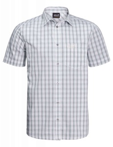 Jack Wolfskin, Jack Wolfskin Herren Hemd Hot Springs white rush checks L, 