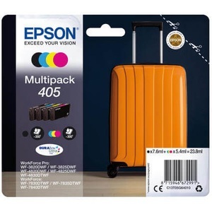 Epson, Tinte Multipack 405 (C13T05G64010), Epson Tintenpatrone, CMYBK, Multipack, 4-color, No. 405, T05G64010
