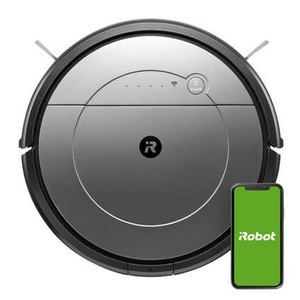 iRobot, IROBOT Roomba Combo r1138 - Wisch- und Saugroboter (Schwarz/Grau), iRobot Roomba Combo R1 Roboterstaubsauger ? Staubsauger Roboter/Saugroboter ? Black