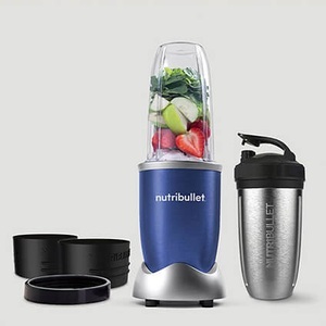 Nutribullet, NUTRIBULLET Extraktor Power 1000W 9 PCS - Standmixer (Blau), NUTRIBULLET Blender M24654 0.9L