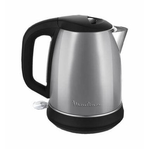 Moulinex, MOULINEX BY5508CH - Wasserkocher (Edelstahl/Schwarz), Tefal Subito Metall BY5508CH Wasserkocher schwarz