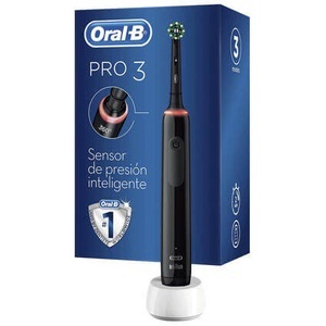 Braun, Oral-B Pro 3 3000 CrossAction Black Edition, Elektrische Zahnbürste, ORAL-B Pro 3 3000 Cross Action - Elektrische Zahnbürste (Schwarz)