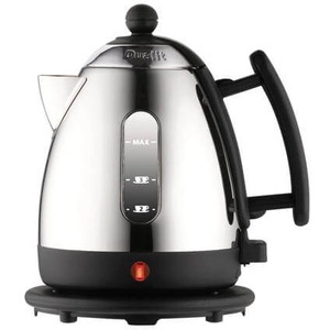 Dualit, DUALIT Lite 1 l - Wasserkocher (Silber/Schwarz), Dualit - Wasserkocher LITE - silber/schwarz - Mischmaterial - 16/20/23 cm